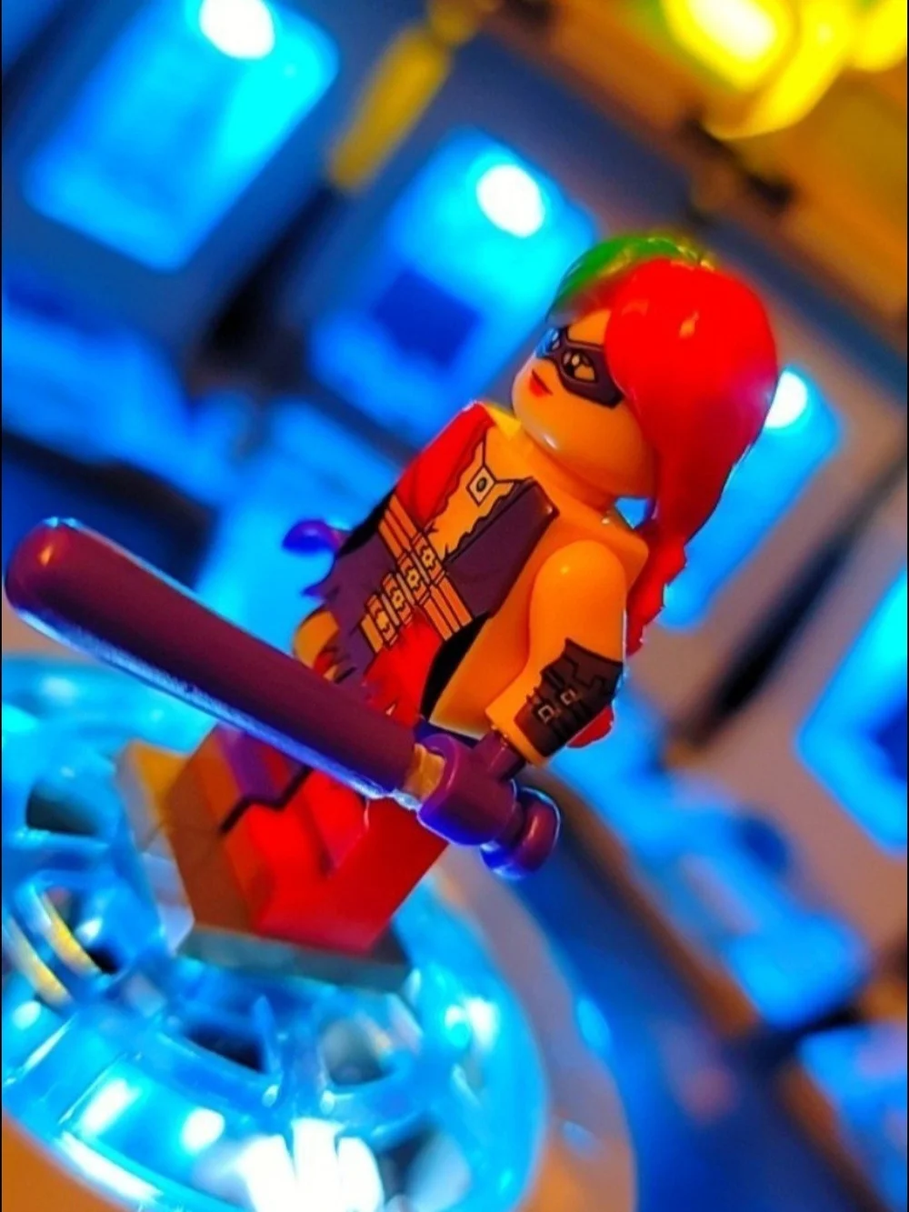 Batman Harley Quinn Minifigure Lego Compatible